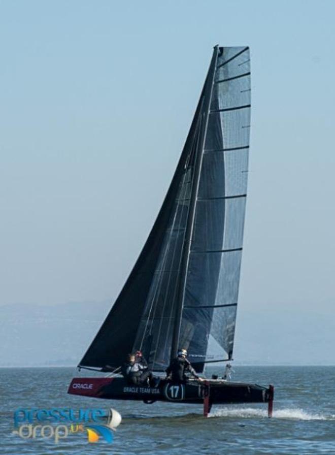 Oracle Team USA Phantom Foiler © Pressure Drop . US